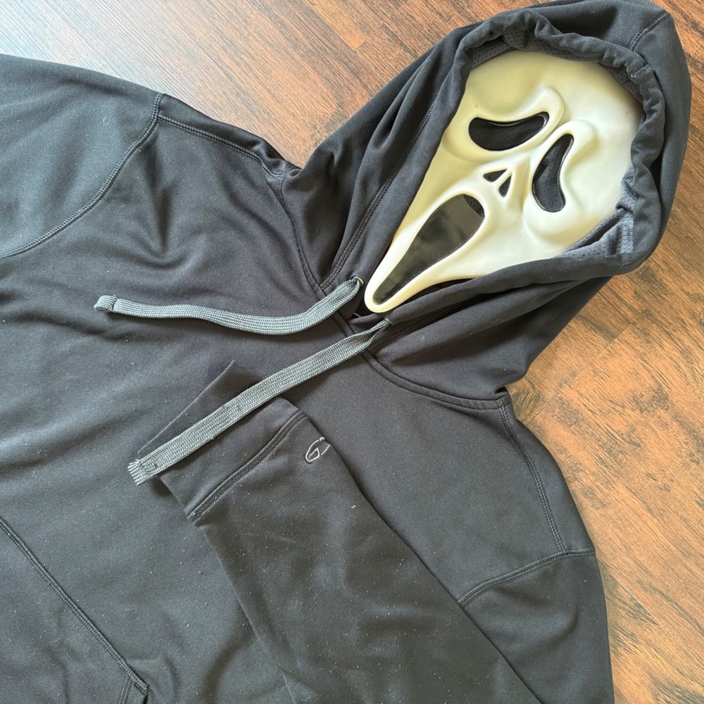 Champion Duo Dry Black Pullover Hoodie Mensโ Medium Athletic Sweatshirt Medium